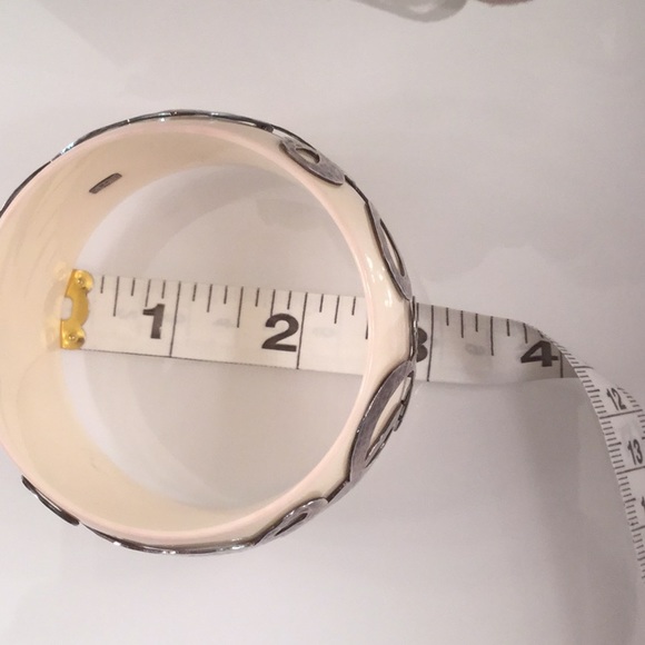 Ippolita Bangle Bracelet Ivory Silver Authentic - Picture 5 of 6